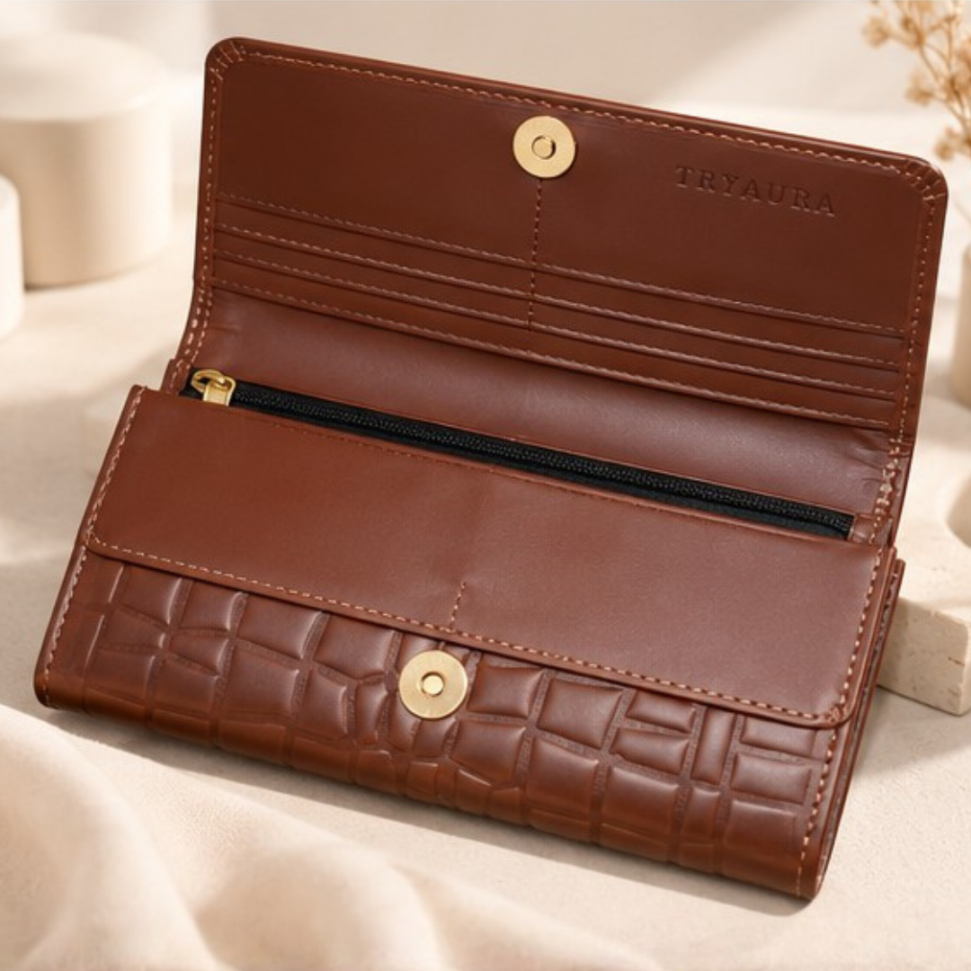Premium Leather Clutch