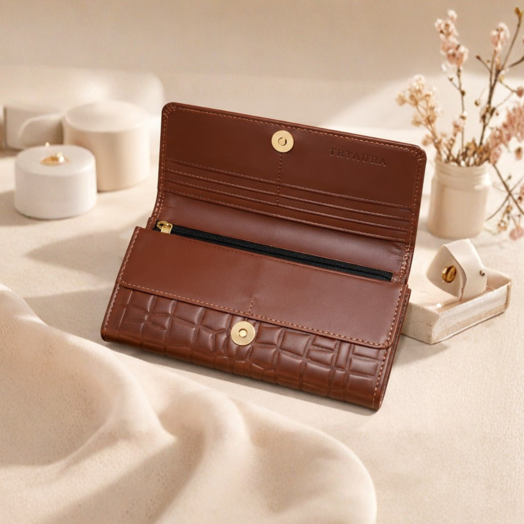 Premium Leather Clutch